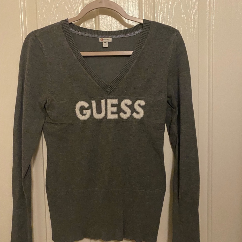 Grey Guess Sweater